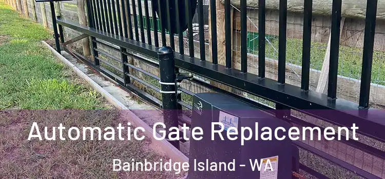 Automatic Gate Replacement Bainbridge Island - WA