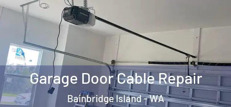  Garage Door Cable Repair Bainbridge Island - WA