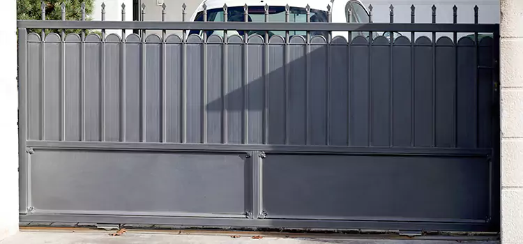 Metal Driveway Gate Installation Bainbridge Island